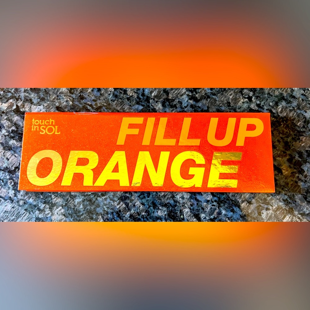 Touch In SOL Fill Up Orange palette